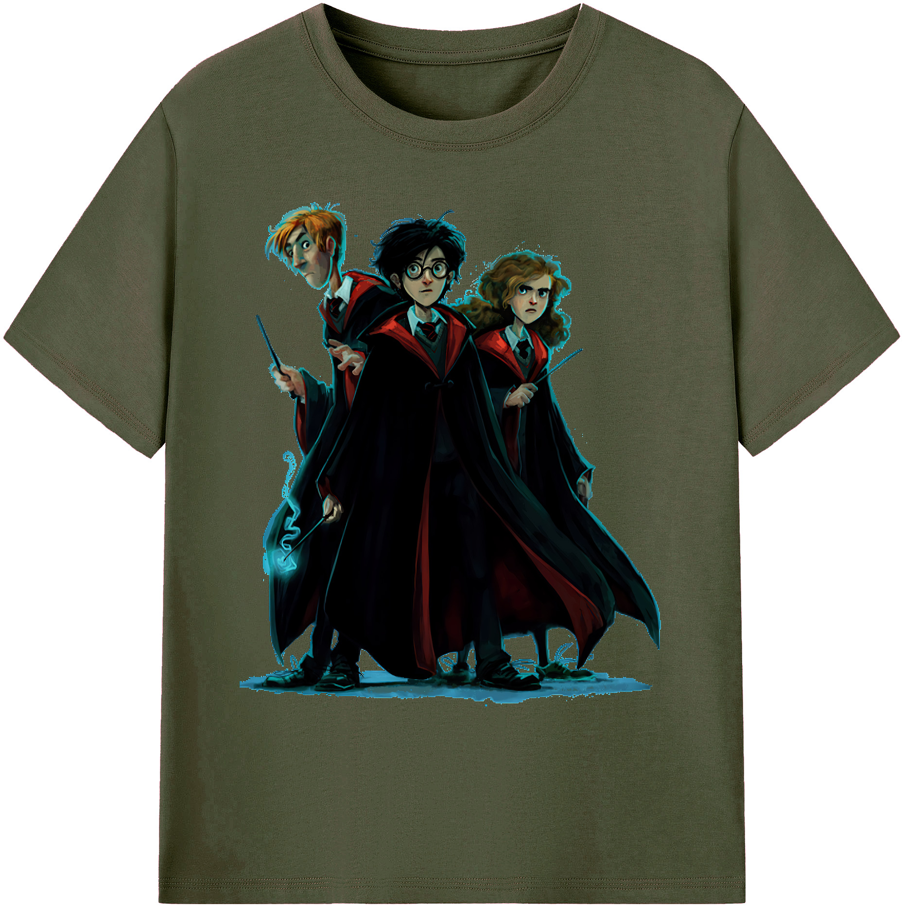 （画像用） Harry Potter ハリー・ポッターシリーズ 綿100％ メンズ半袖Tシャツ｜肌触りやわらか＆通気性